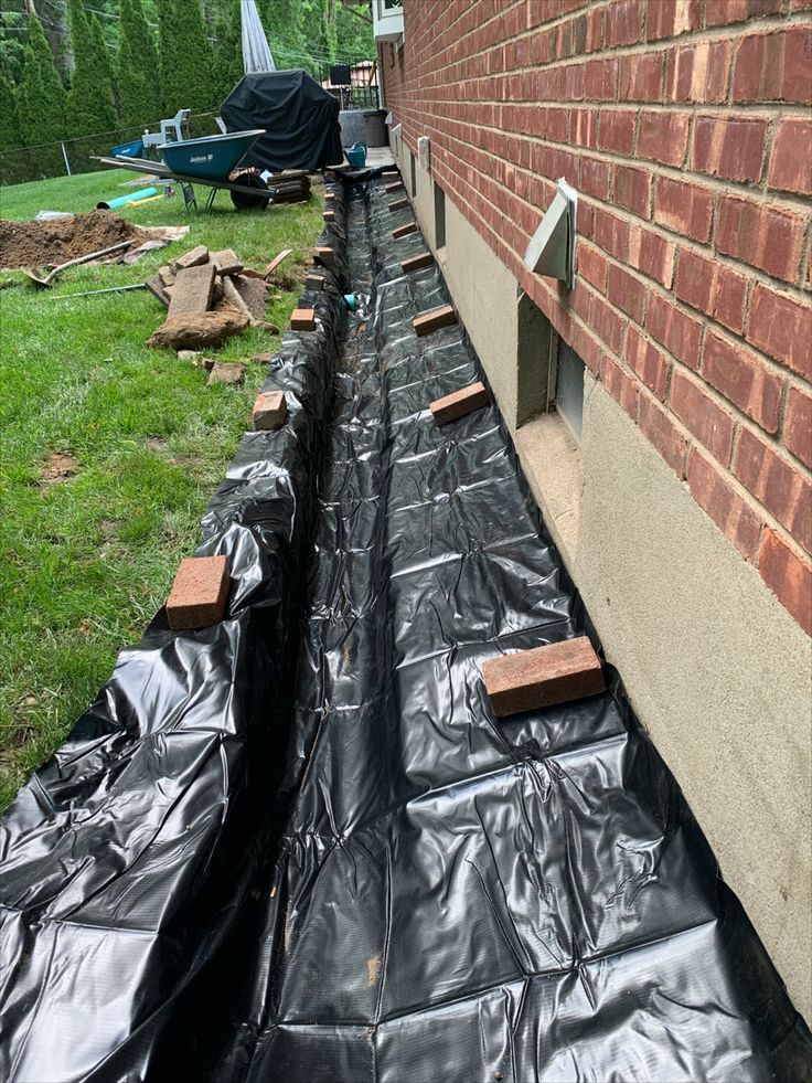 Foundation inspection and drainage assessment