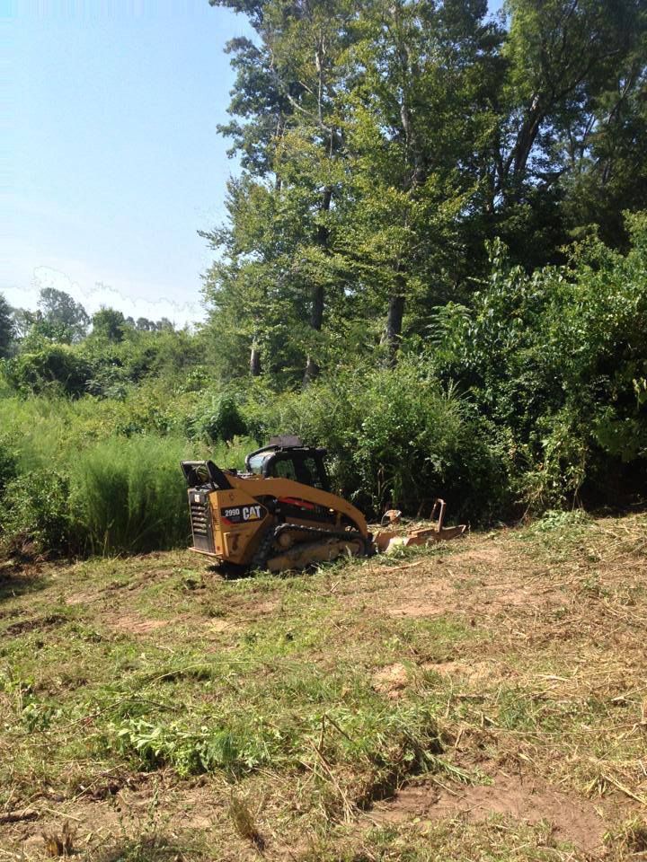 Professional land clearing equipment